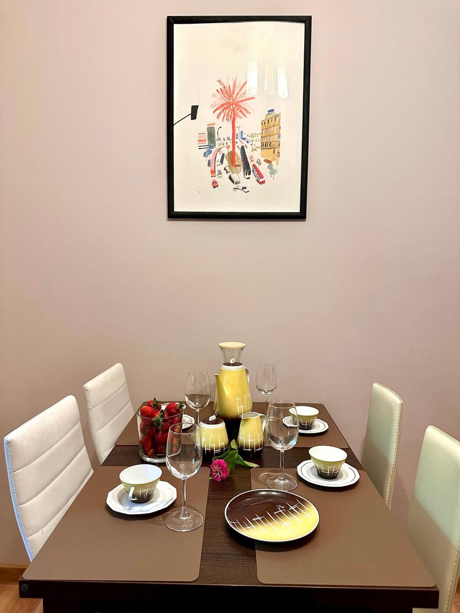 "Banksy" Art Apartman Varsó Kültér fotó